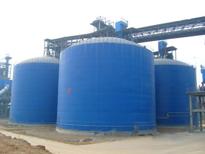 鱼峰水泥钢板库改造