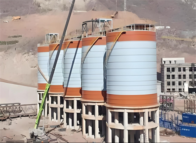 鱼峰高架钢板仓